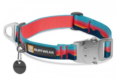 Ruffwear Top Rope™ Obojek pro psy - Barva: Modrá, Velikost obojku: 14-20"