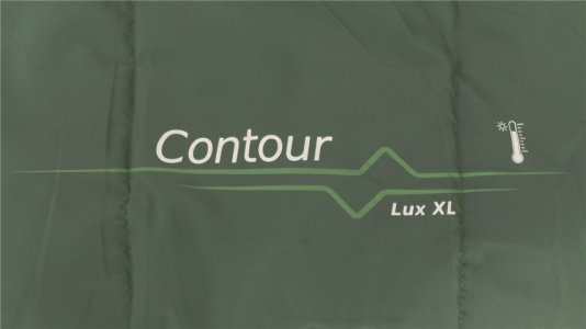 Spací vak Contour Lux XL Green