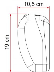 Markýza Fiamma F45EAGLE - Barva plátna: Šedá, Barva těla: Bílá, Délka markýzy (cm): 450