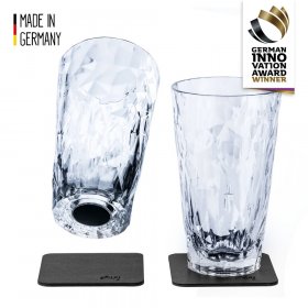 Silwy magnetická sklenice na drink 2 ks // High-Tech Plastic Glasses
