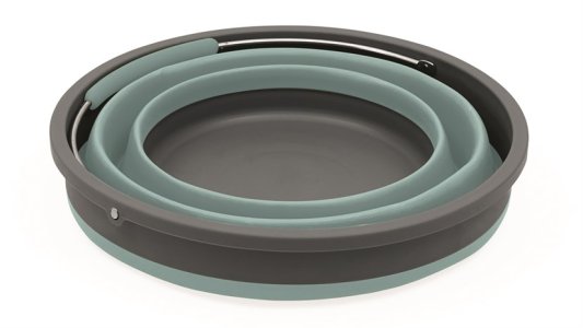 Skládací kbelík s víkem Outwell Classic Blue