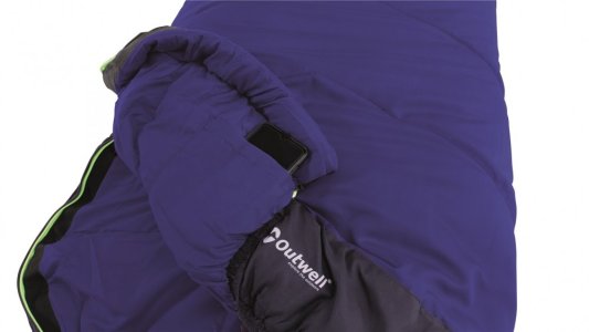 Dětský spacák Outwell Convertible Junior Navy