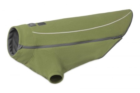 Ruffwear Climate Changer™ Fleecová bunda pro psy - Barva: Modrá, Zelená, Velikost: S