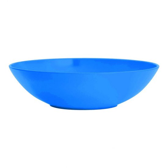 Melamínový tanier na polievku 21 cm - modrý