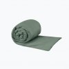 Rychleschnoucí ručník pocket towel - Barva: Zelená, Velikost: M