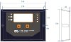 Solární regulátor PWM Win300-NBT, 12V/20A s bluetooth