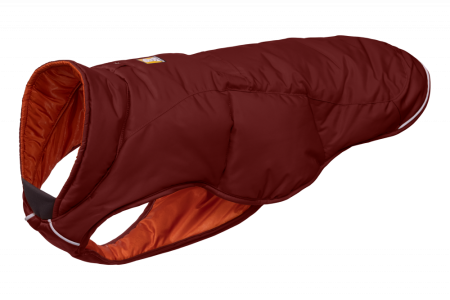 Quinzee™ Nepromokavá bunda pro psy - Barva: Tmavě červená, Velikost: XL