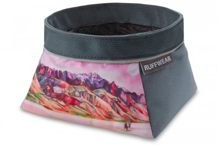Ruffwear Artist Series Quencher™ Cestovná miska pre psov - Farba: Červená