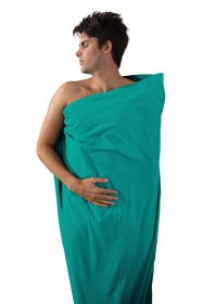 Prémiová bavlněná vložka do spacáku v prodloužené variantě Premium Cotton Travel Liner - Long (Rectangular)