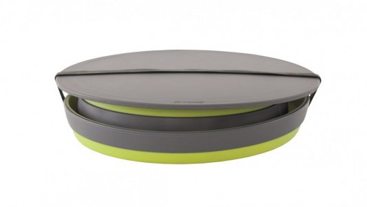 Outwell Collaps Bowl & Colander Set Lime Green
