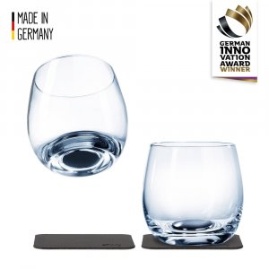 Magnetické poháre na whisky Silwy 2 ks // Krištáľové poháre