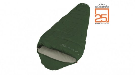 SET 1x spací vak Tundra 250 + nafukovací matrac Easy Camp Parco Airbed Single