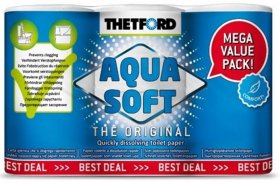 Thetford AQUA-SOFT toaletný papier balenie 6 kotúčov
