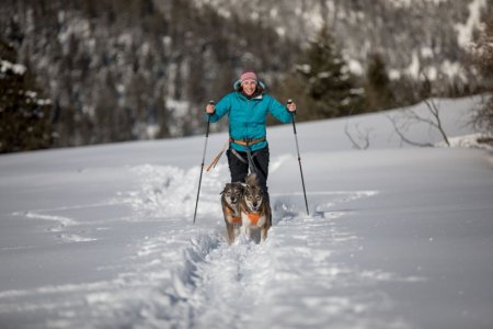 Ruffwear Omnijore™ Postroje pro psy - Barva: Oranžová, Velikost: S