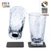 Silwy magnetická sklenice na drink 2 ks // High-Tech Plastic Glasses - Barva: Čirá