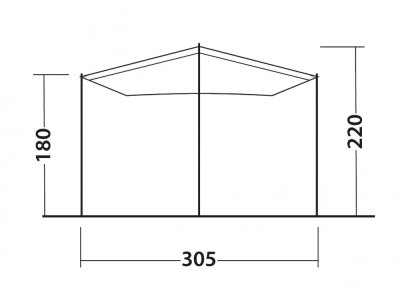 Předstan Outwell Fieldcrest Canopy