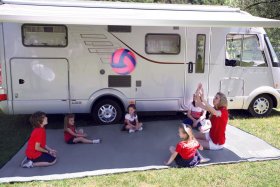 Koberec pred karavan / obytný príves Patio - Mat Fiamma 3,4 x 2,5 m