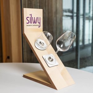 Silwy magnetická podložka 2 ks // Tvarovaná