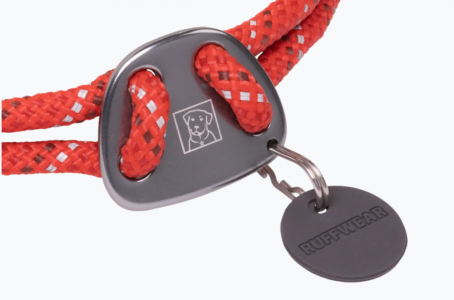Ruffwear Knot-a-Collar™ Obojek pro psy - Barva: Červená, Velikost: Univerzální, Velikost obojku: 20-26"