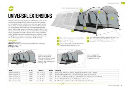 Outwell Universal Extension Size 3