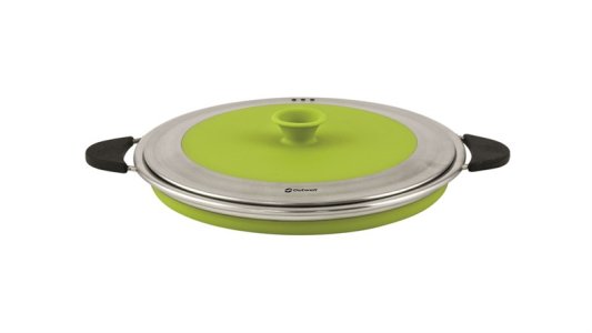 Hrnec s poklicí Outwell Collaps 2.5L Lime Green