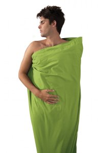 Prémiová bavlněná vložka do spacáku v prodloužené variantě Premium Cotton Travel Liner - Long (Rectangular)