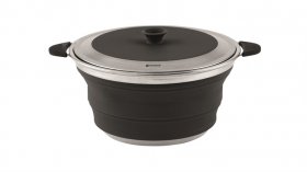 Hrnec s poklicí Outwell Collaps 4.5L Midnight Black