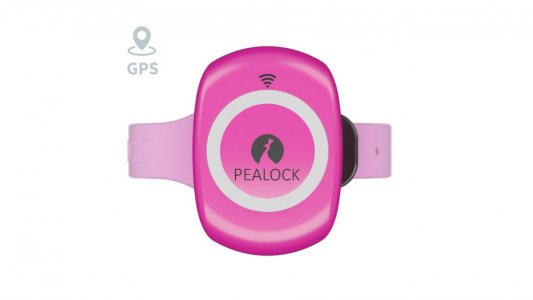 Pealock 2 – elektronický zámek - Barva: Růžová