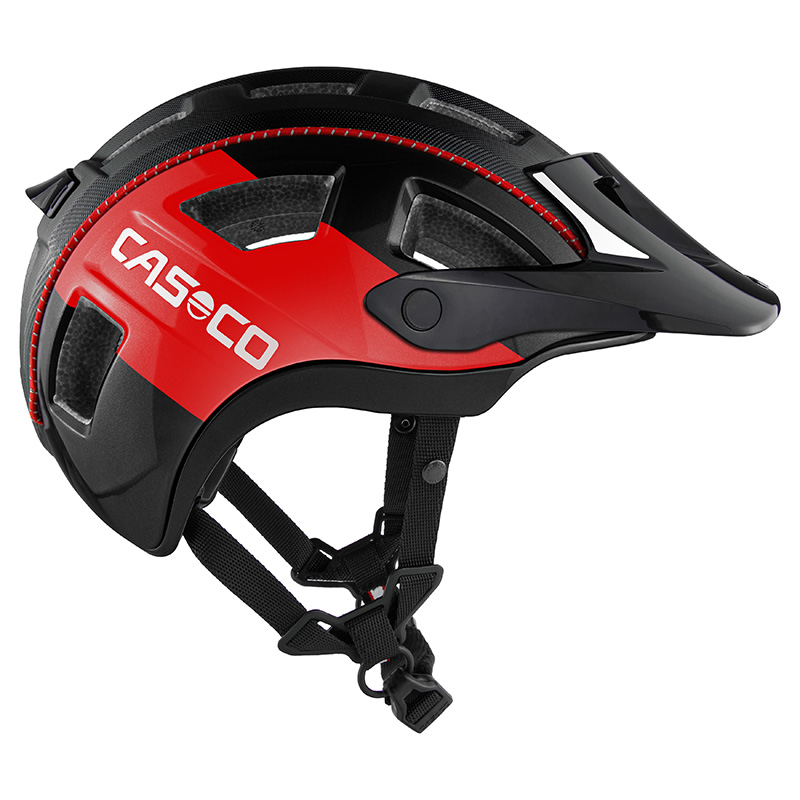 Casco MTBE 2 cyklistická helma Černá, Červená L = 58-62 cm