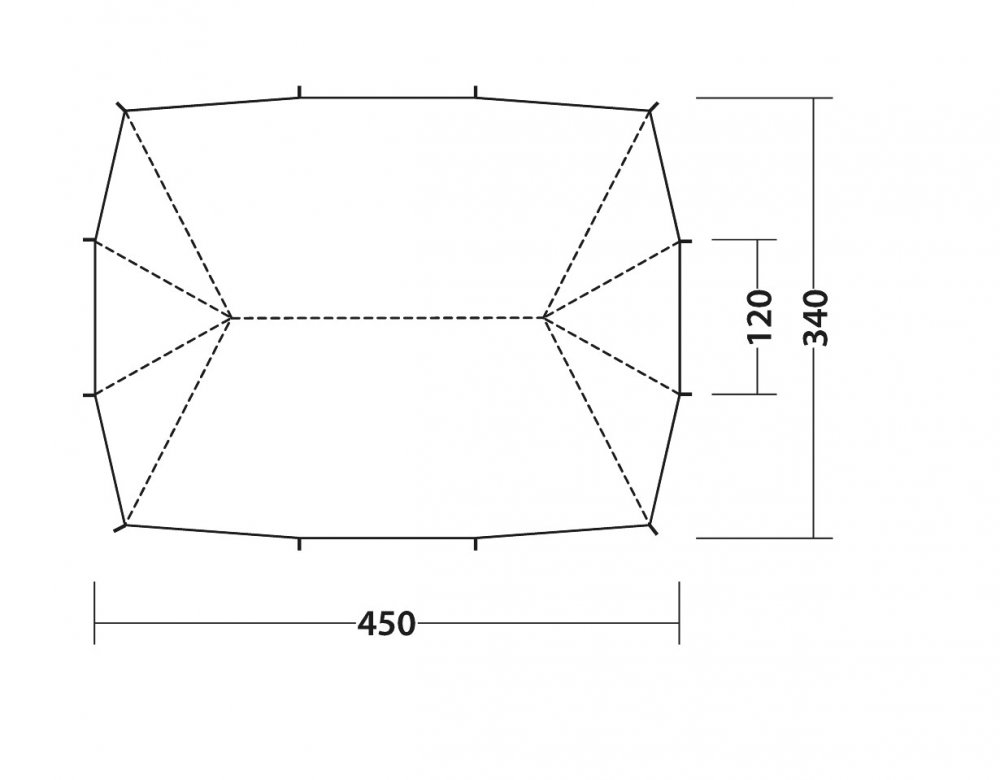 Přístřešek Twin Summit PRS
