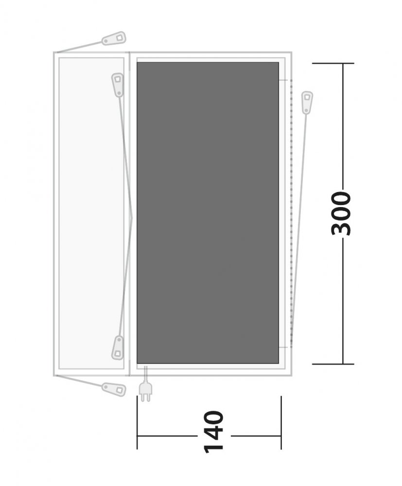 Outwell Footprint Lakecrest