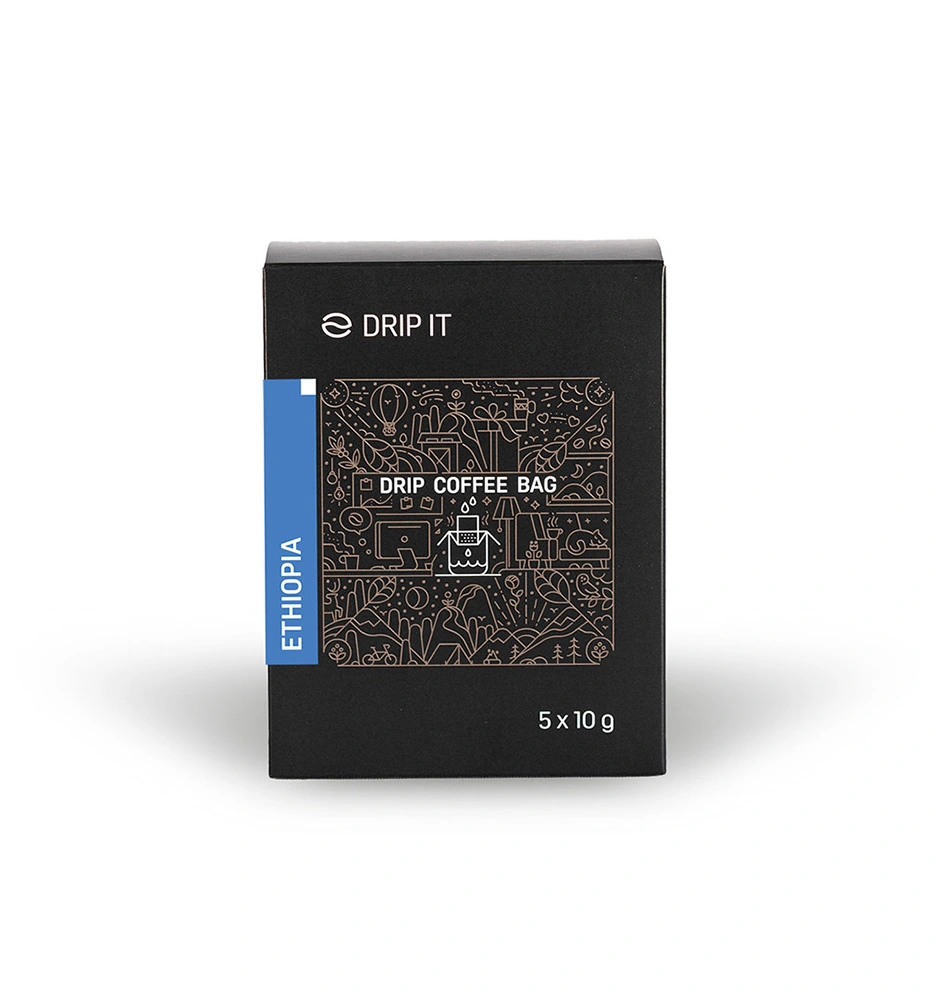 Káva Ethiopia Yirgacheffe 5 x 10 g