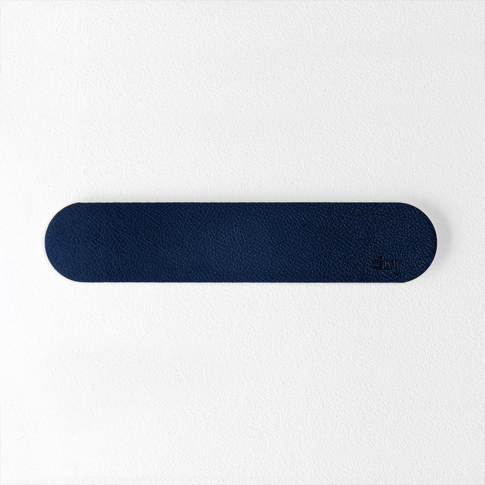 Silwy magnetický pásek kožený // 25 cm Modrá