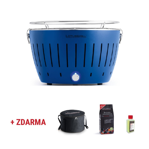 LotusGrill + ZDARMA zaváděcí sada Modrá