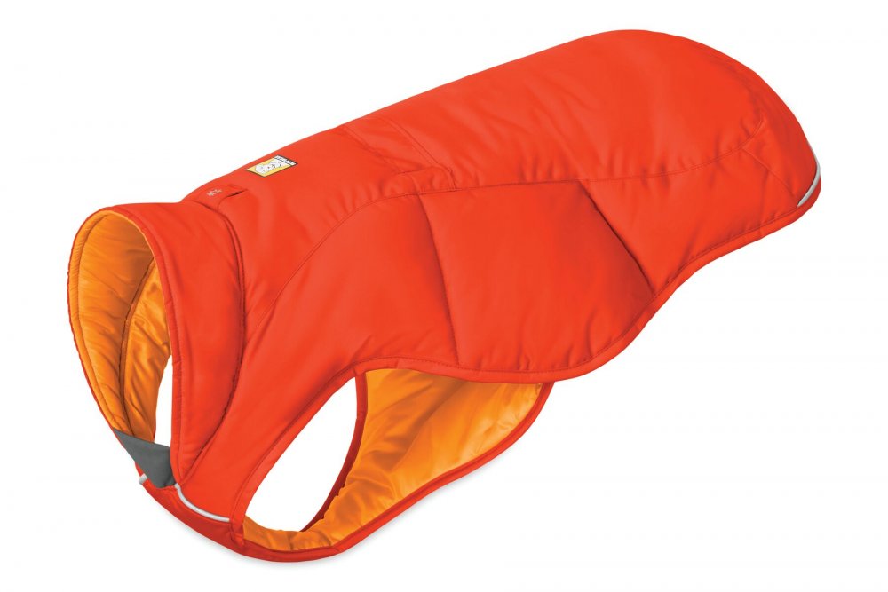 Ruffwear Quinzee™ Nepromokavá bunda pro psy Červená XS