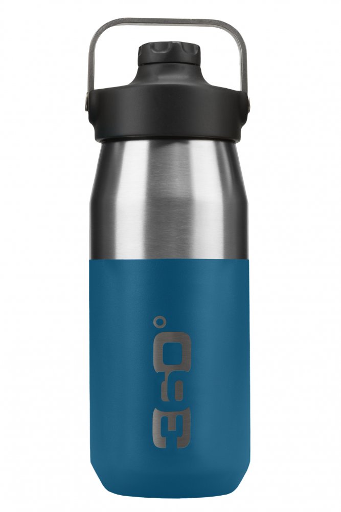 Vacuum Insulated Stainless Steel Bottle Sip Cap 550ml Denim