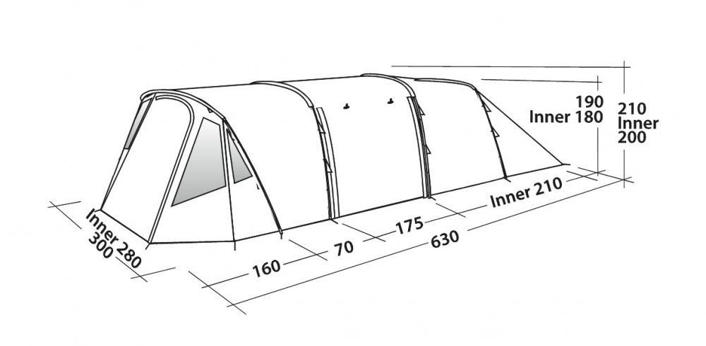 Stan Easy Camp Palmdale 500 Lux (obrázek 4)