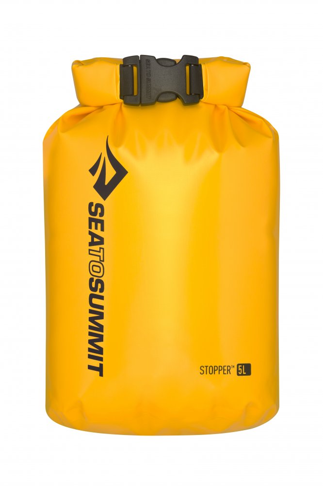 Nepromokavý vak Stopper Dry Bag - 5 l Žlutá
