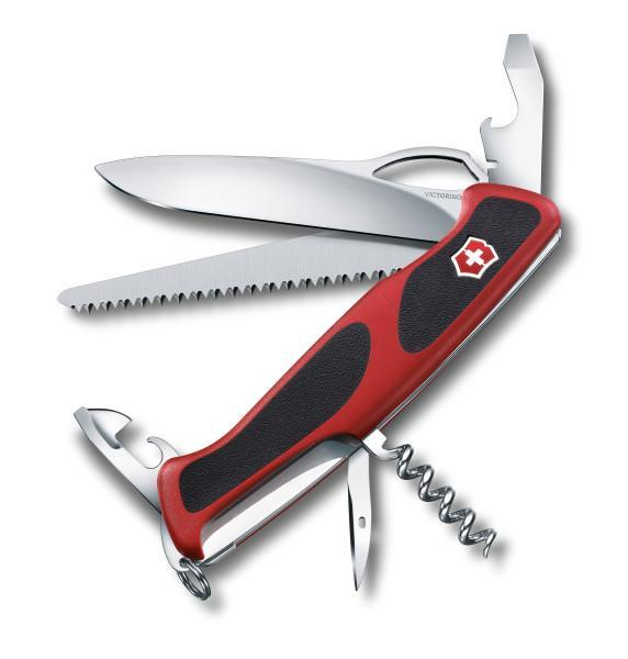 Kapesní nůž Victorinox RangerGrip 79 (Barva: Červená-černá)